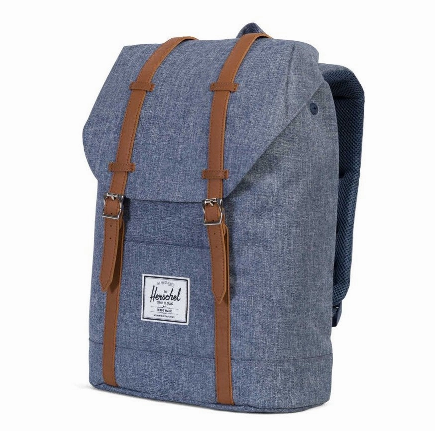 Herschel Supply Co. Retreat Backpack - Dark Chambray Crosshatch Big Price Drop