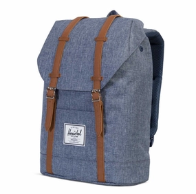 Herschel Supply Co. Retreat Backpack - Dark Chambray Crosshatch Big Price Drop