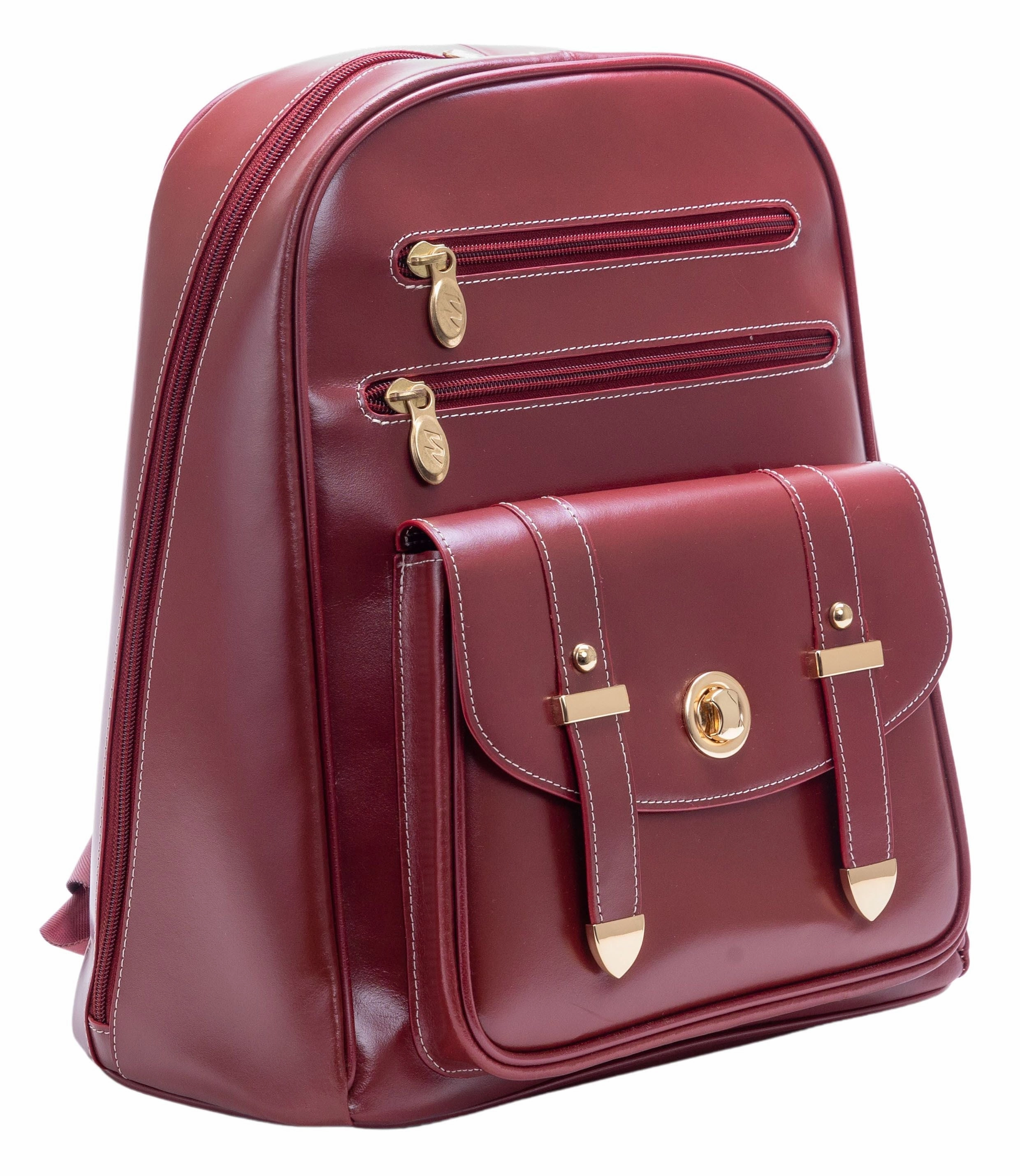 Mcklein Robbins | 11" Leather Business Laptop Tablet Backpack Hot Deal Alert Big Price Drop