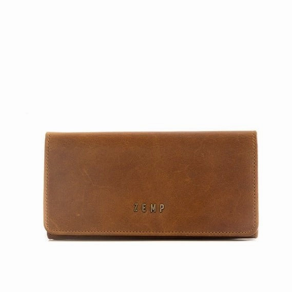 GiftWorthy Sale Clearance Event Today Zemp Claire 10 Cc Wallet-Purse | Waxy Tan