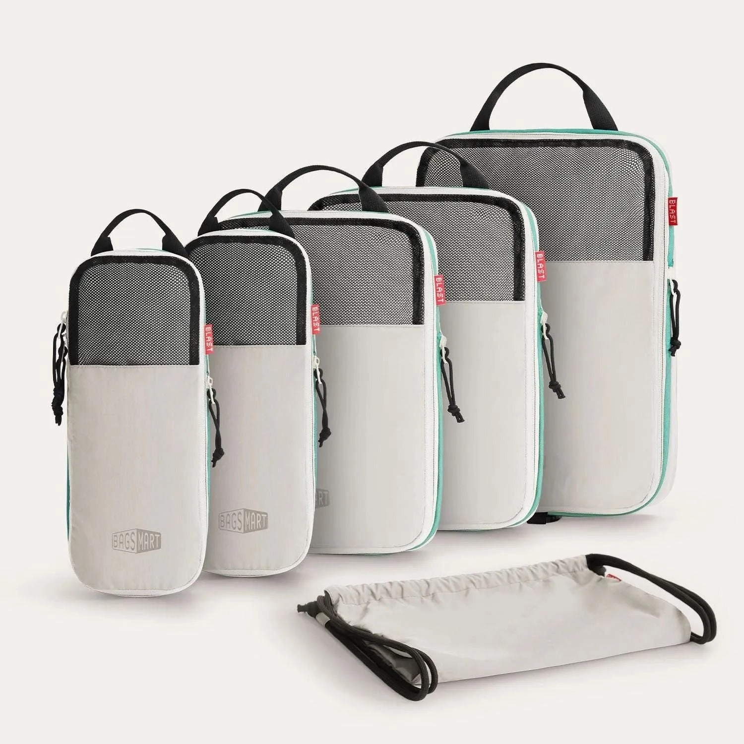 Shop Today Save Shop the Savings Bagsmart Blast 6-In-1 Compression Packing Cubes