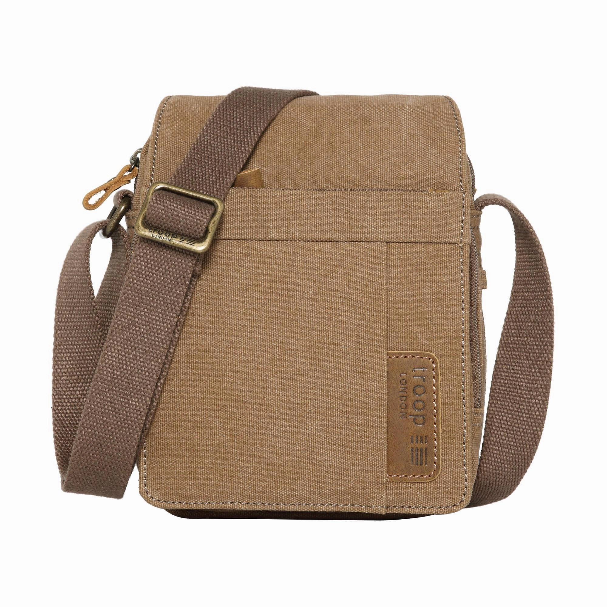 Surprise Offer Now MustHave Items Troop London Classic Canvas Across Body Satchel Bag