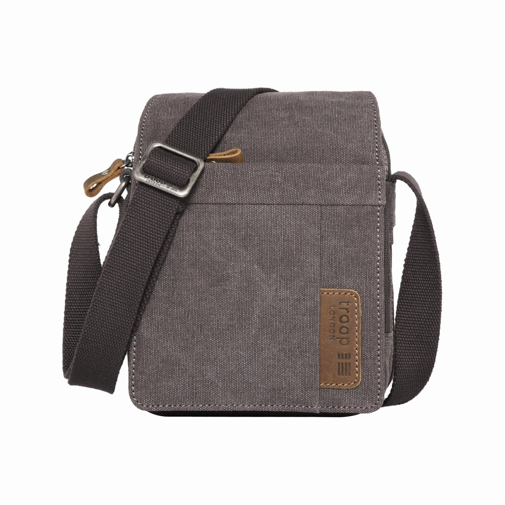 Troop London Classic Canvas Across Body Satchel Bag New Arrival Discount