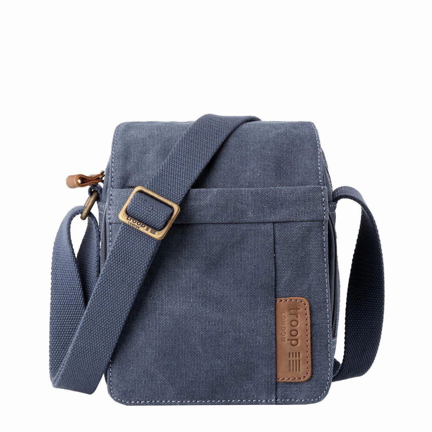 Troop London Classic Canvas Across Body Satchel Bag Hot Pick Online
