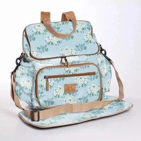 Weekend Sale Special Big Savings Event Thandana Laminated Fabric Nappy Backpack | Multiple Colour Options