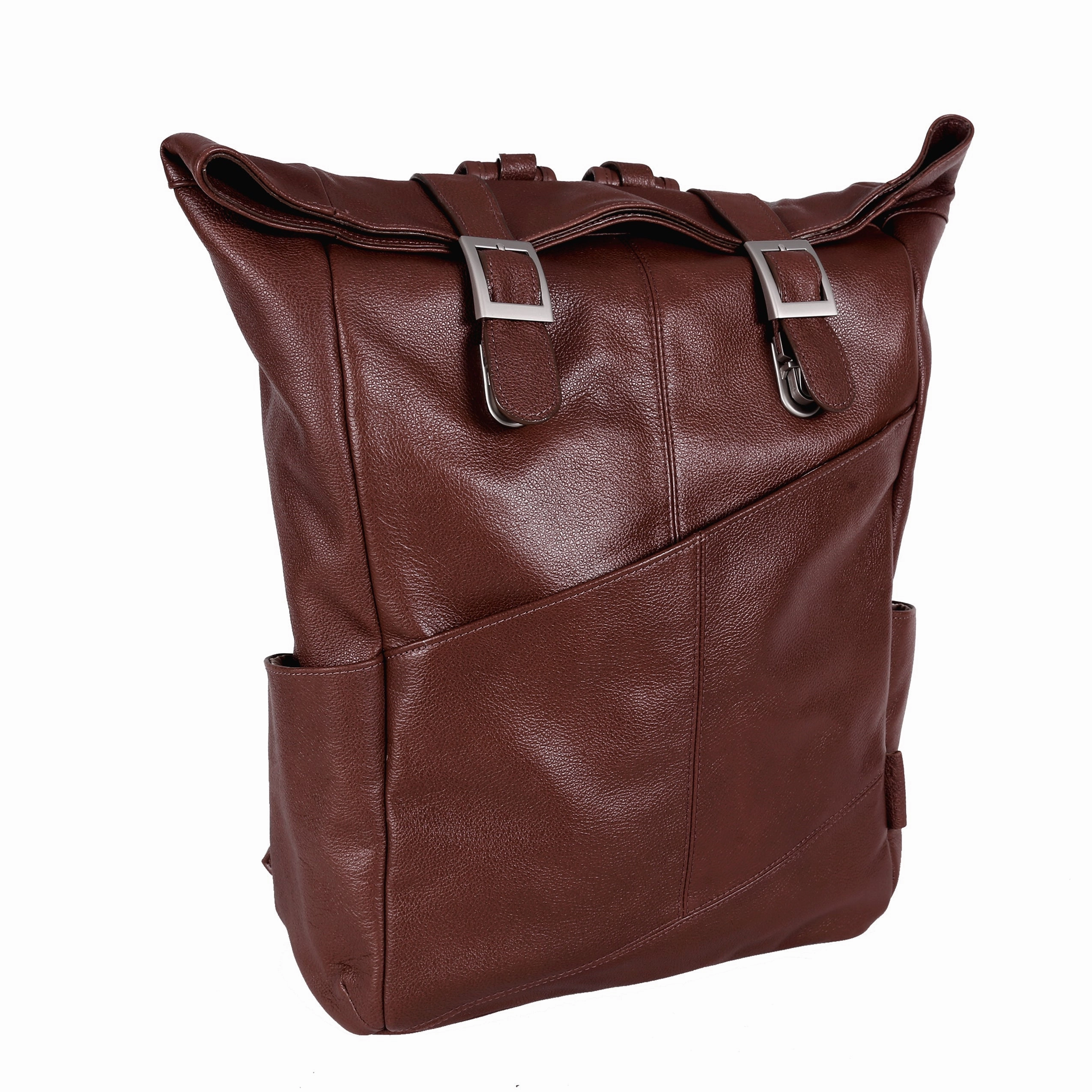 Mcklein Usa Kennedy 17" Leather Dual Access Laptop Backpack Assorted Colors Save Today Event Shop the Savings Now