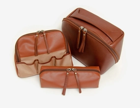 Shop Hot Picks Osgoode Marley Hanging Travel Toiletry Leather Organizer 2023