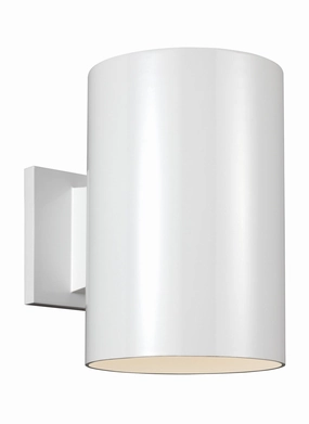 Outdoor Cylinders One Light Outdoor Wall Lantern WhiteOutdoor wall sconces with motion sensor