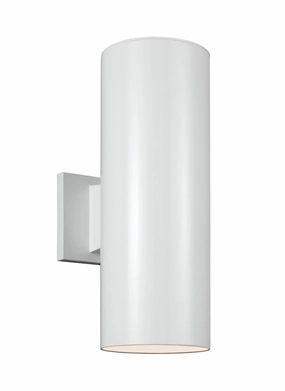 Outdoor Cylinders Two Light Outdoor Wall Lantern WhiteOutdoor wall sconces with motion sensor