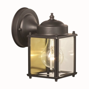 Outdoor Essentials One Light Wall Sconce Painted BronzeOutdoor wall sconces with motion sensor