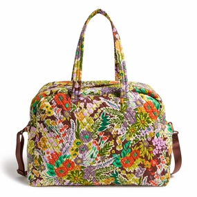 Sale Ending Soon Outlet Cotton Large Weekender Travel Bag