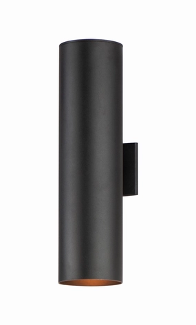 Outpost Two Light Outdoor Wall Lantern BlackOutdoor wall sconces with motion sensor
