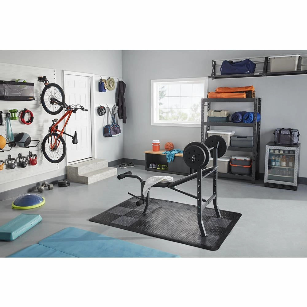 Overhead Max Gearloft Storage Shelf - Hammered Granite Storage Solution