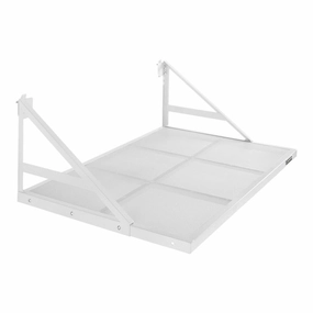 Overhead Max Gearloft Storage Shelf - Hammered White Storage Solution large capacity outdoor storage box