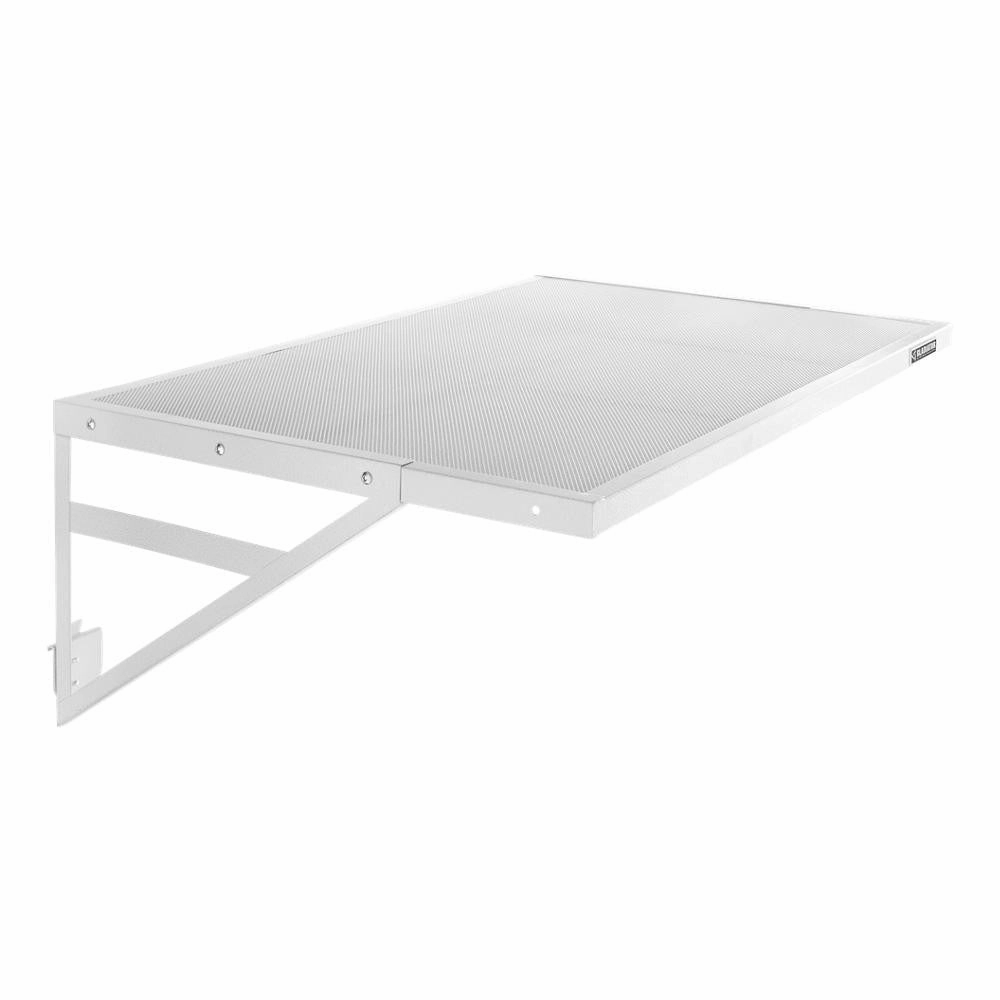 Overhead Max Gearloft Storage Shelf - Hammered White Storage Solution