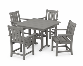 Oxford 5-Piece Farmhouse Dining Setoutdoor patio furniture set
