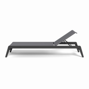 Pacific Aluminum Angled Sun LoungePatio reclining sun chair