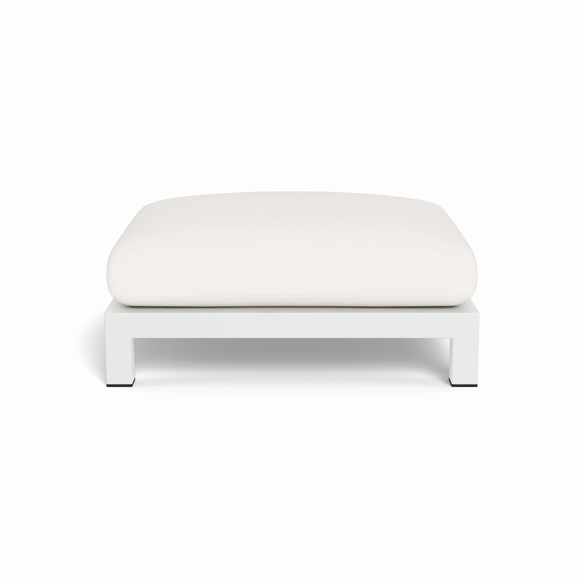 Pacific Aluminum Ottoman