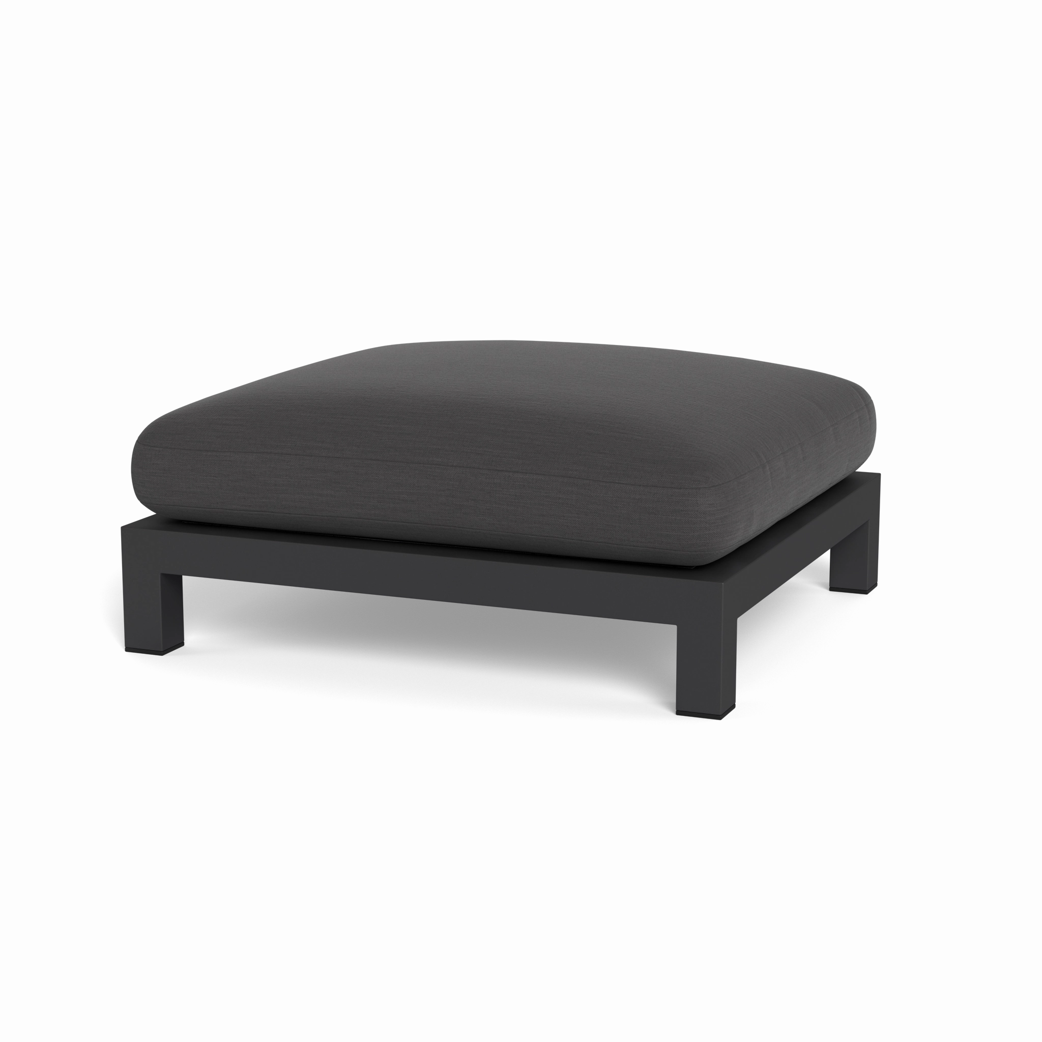 Pacific Aluminum Ottoman