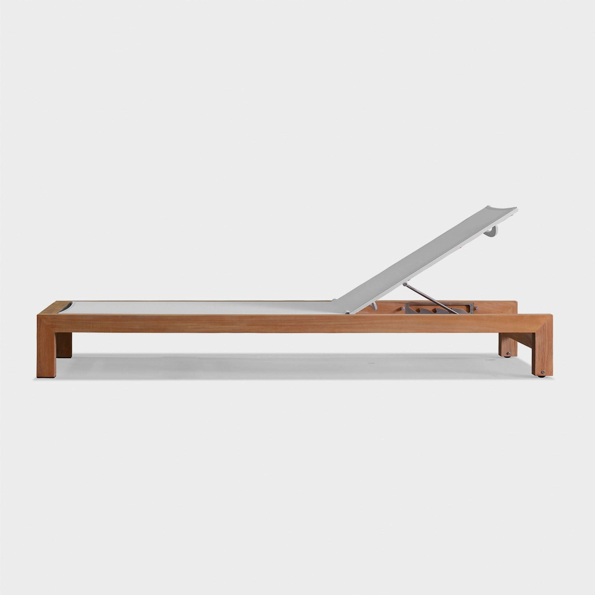 Pacific Teak Sun Lounge