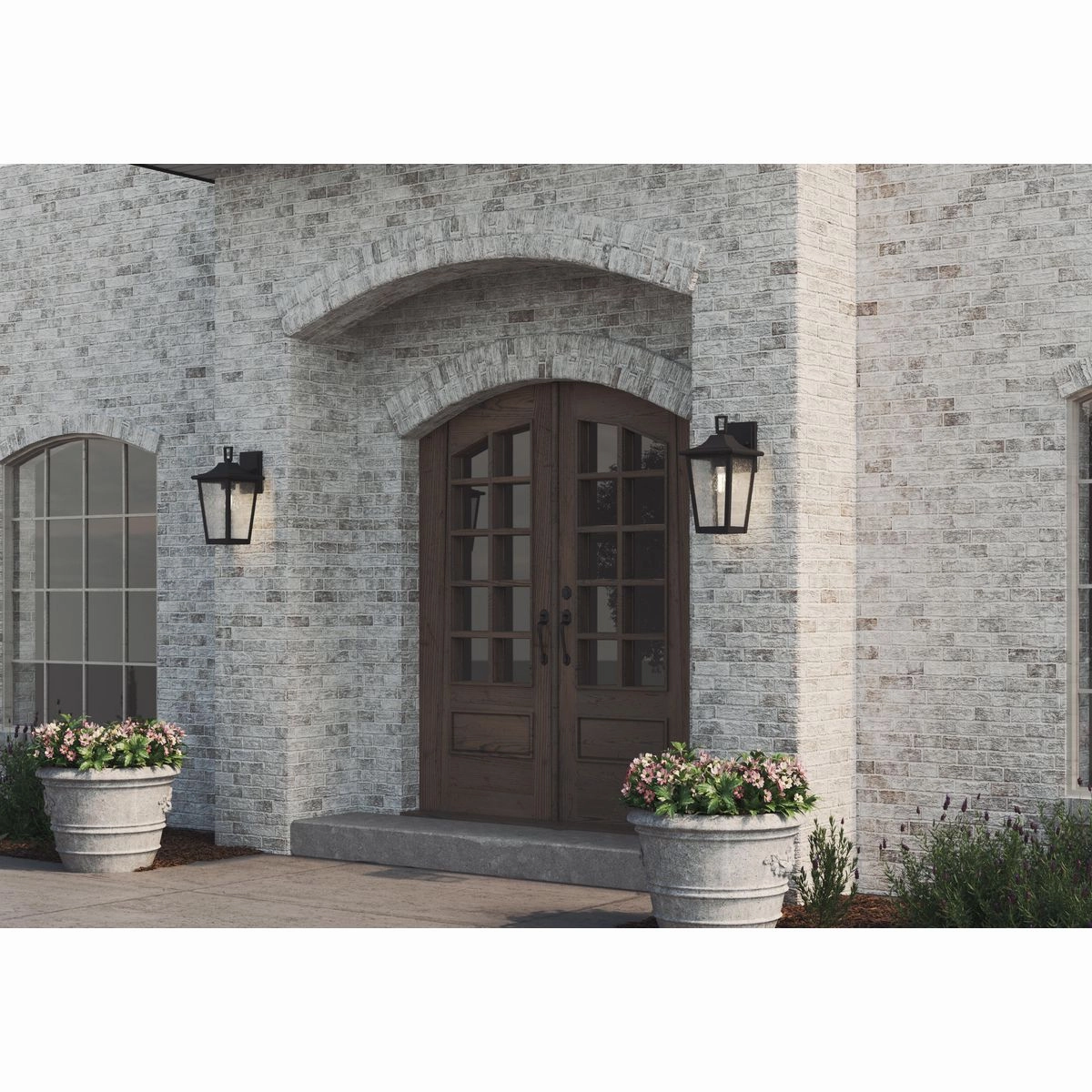 Padgett One Light Outdoor Wall Lantern Black