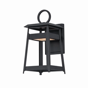 Pagoda LED Outdoor Wall Sconce BlackOutdoor wall sconces with motion sensor