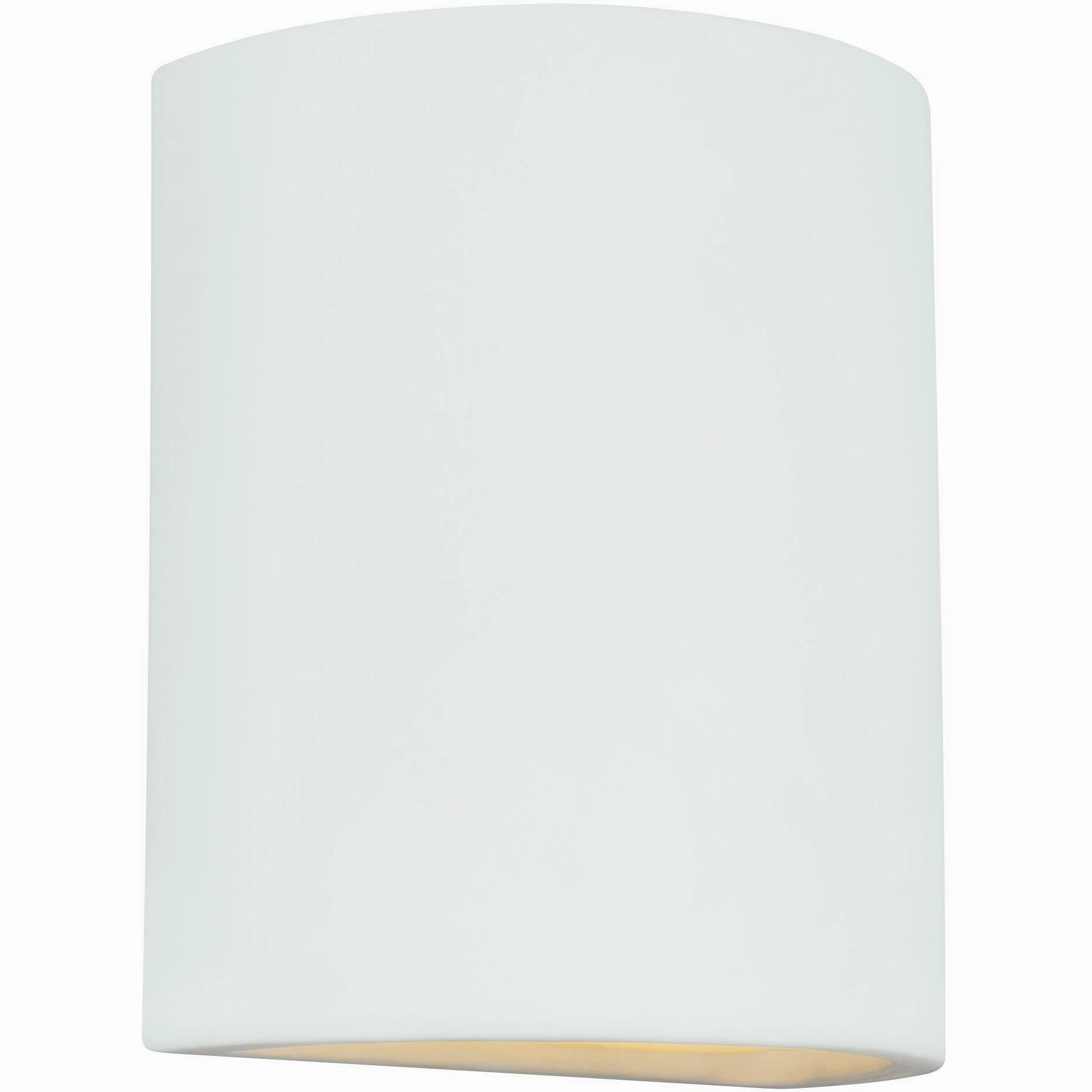 Paintable Ceramic Sconce Outdoor Wall LightWeatherproof outdoor lighting