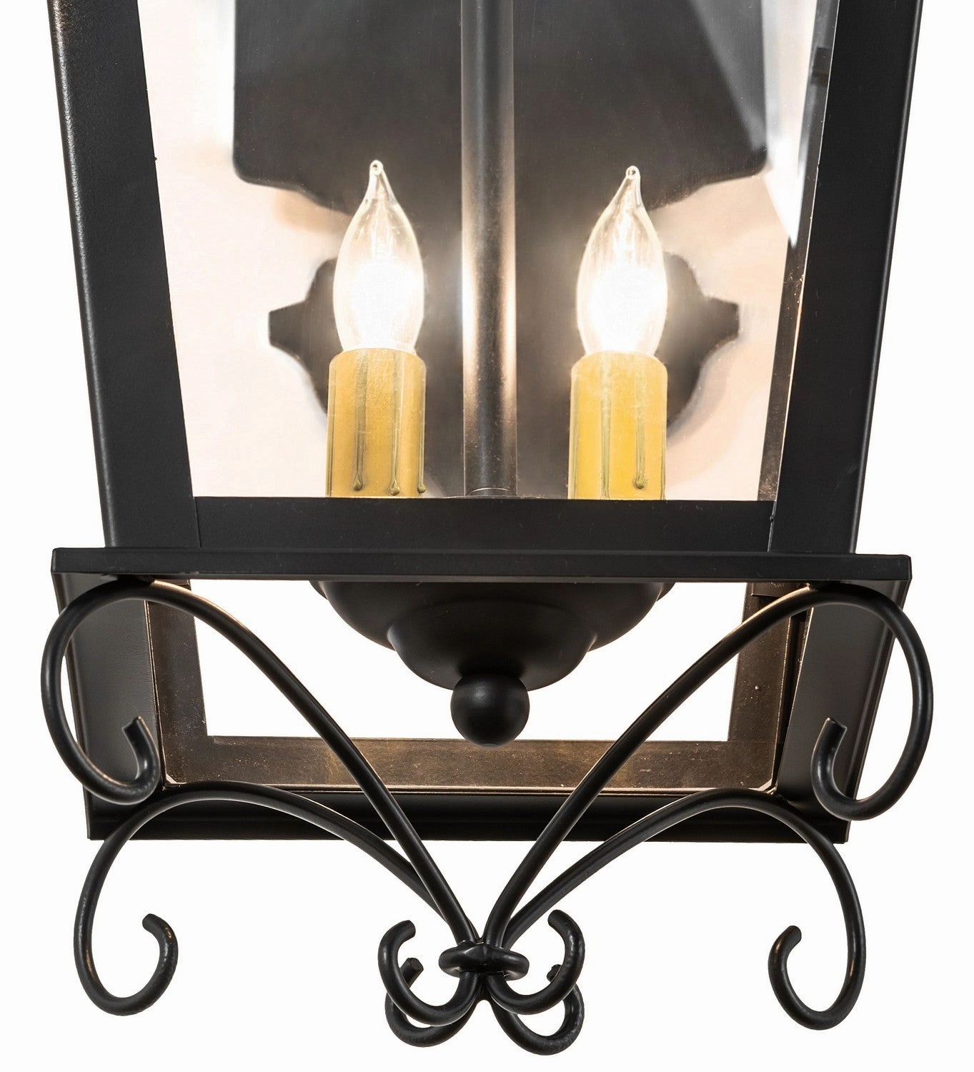 Palermo Two Light Wall Sconce Blackwash