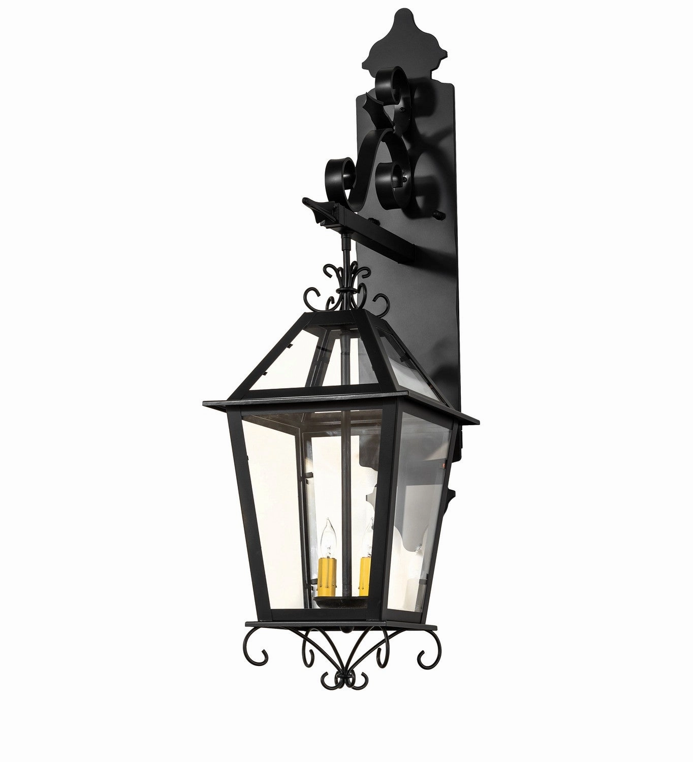 Palermo Two Light Wall Sconce Blackwash