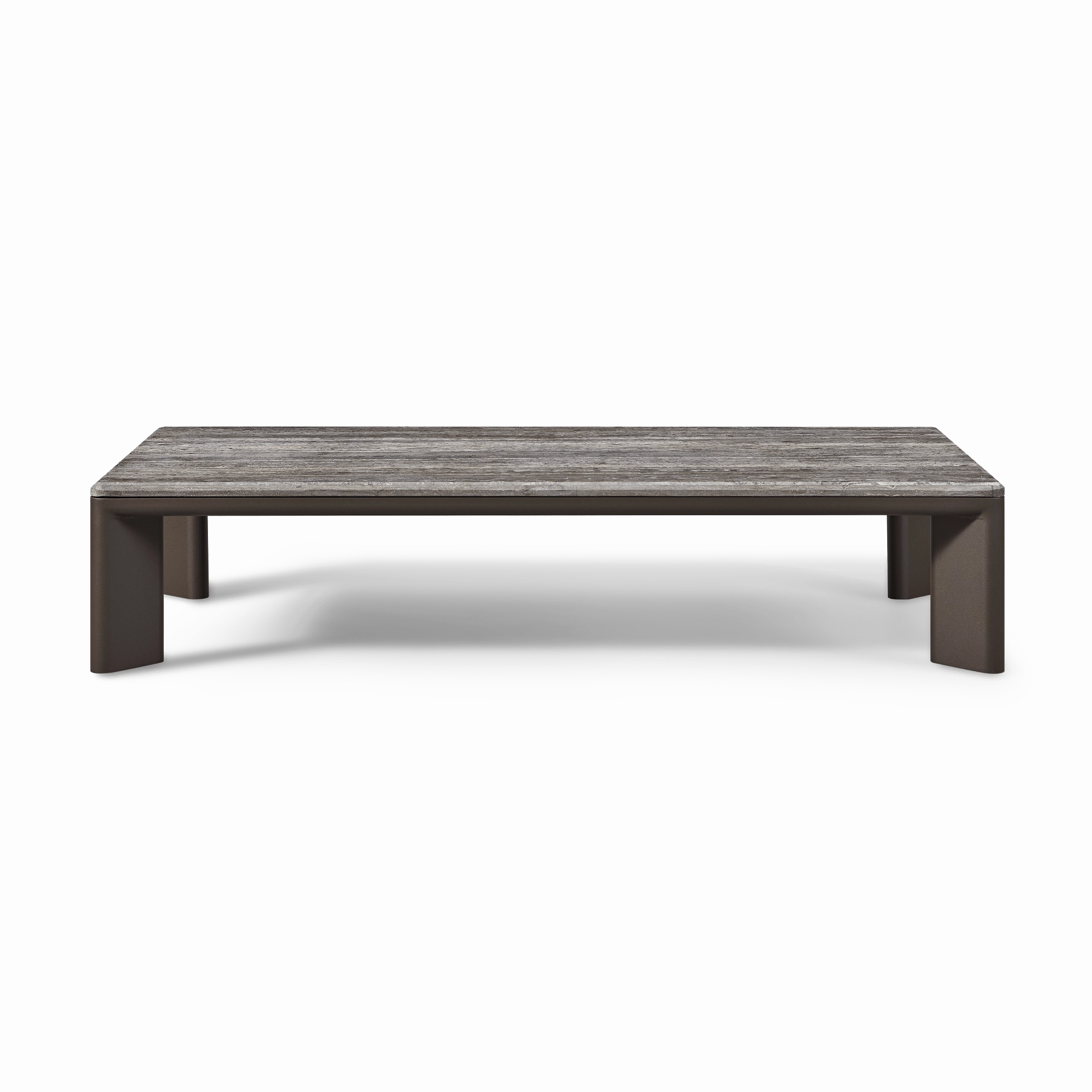 Palm Beach Aluminum Rectangle Coffee Tableoutdoor coffee table for patio or lounge
