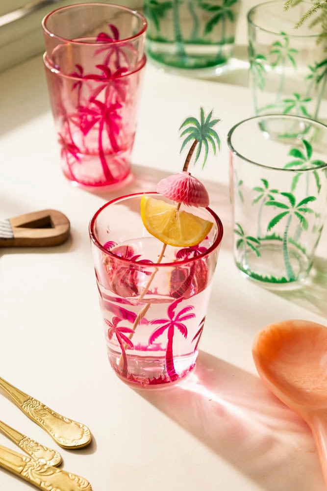 Palm Tree Party Toothpicks - Pack Of 8