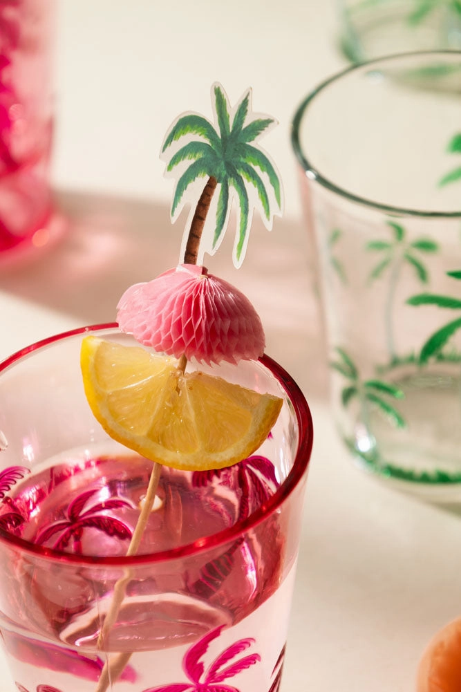 Palm Tree Party Toothpicks - Pack Of 8