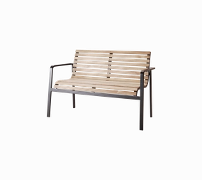 Parc benchmatching patio bench for outdoor dining set