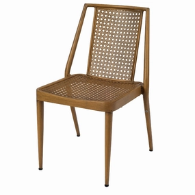 Parc Stackable Dining Side Chairoutdoor dining chair with armrests