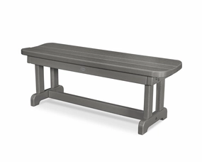 Park 48" Backless Benchoutdoor patio dining furniture set