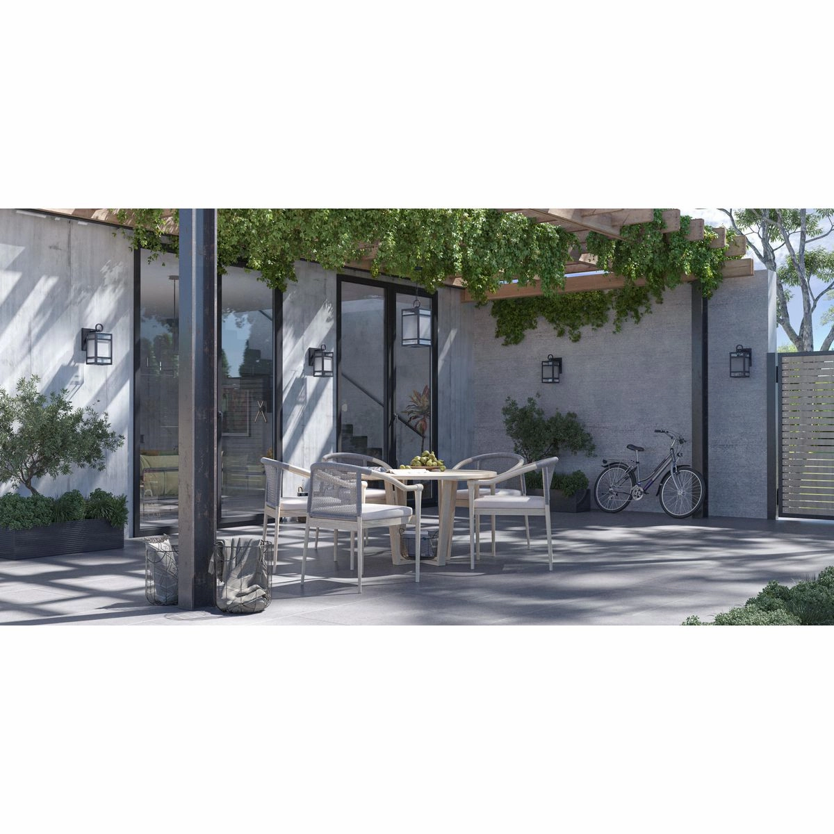 Parrish 1-Light Outdoor Pendant