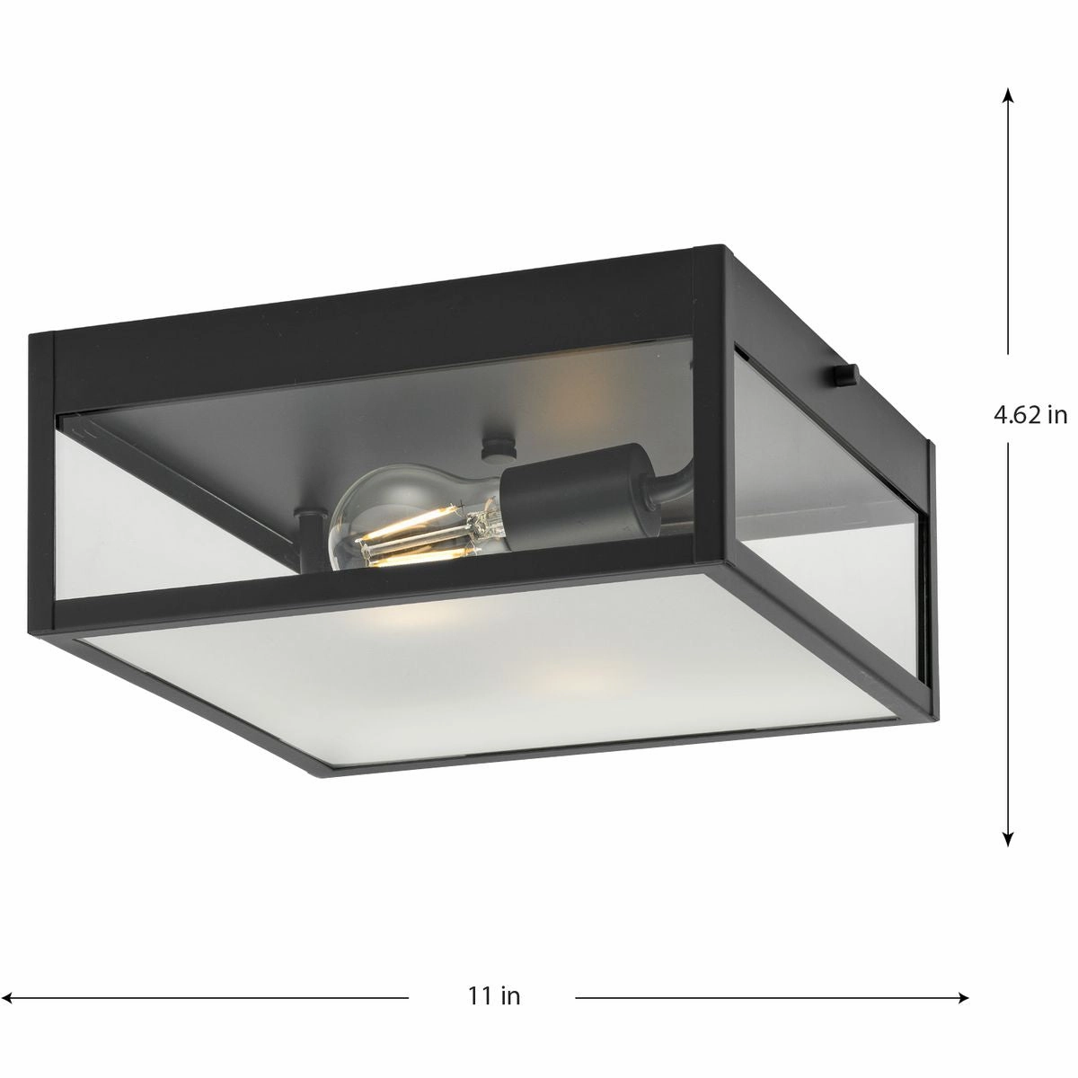Parrish 2-Light Outdoor Flush Mount