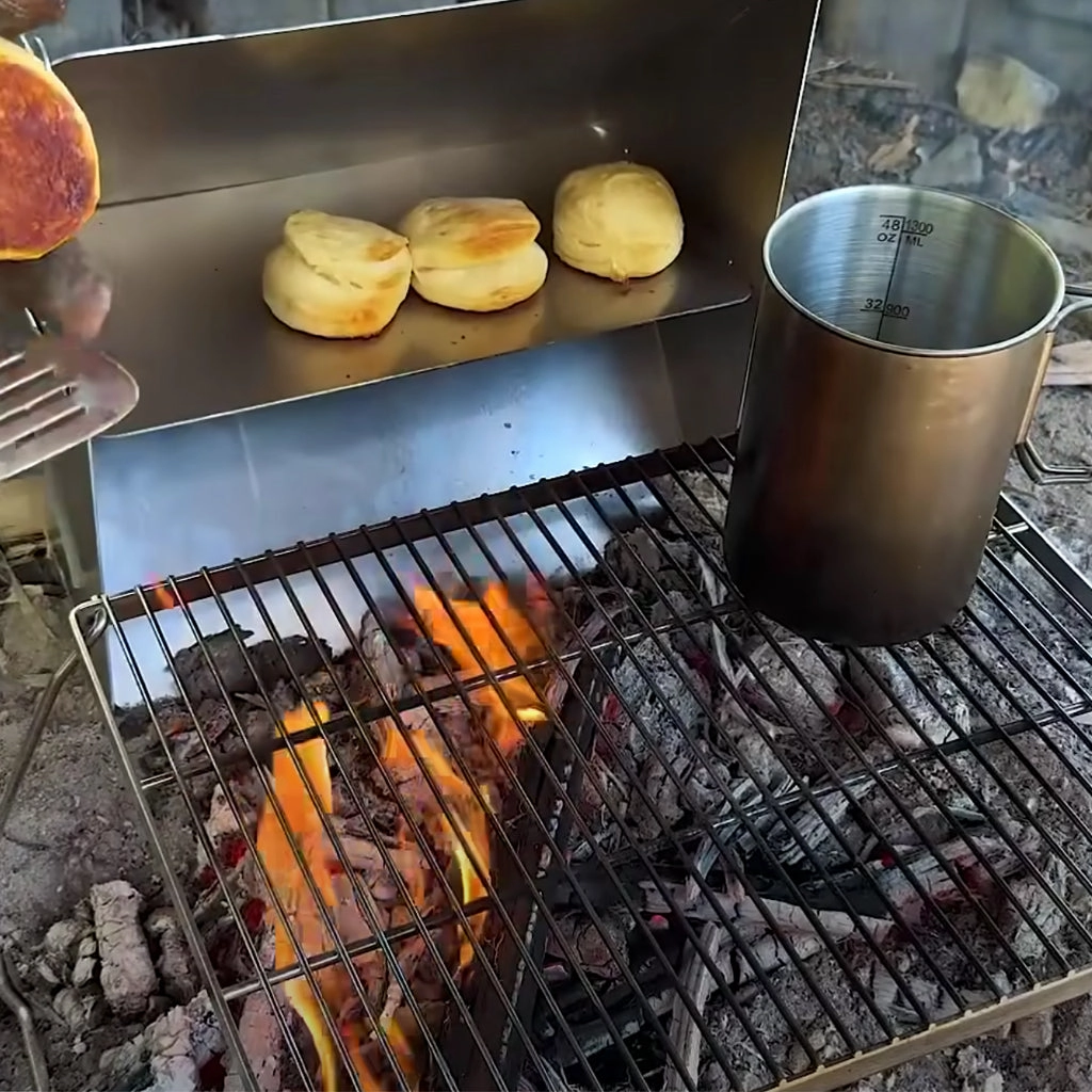 Pathfinder Camp Reflector Oven & Grill Combo