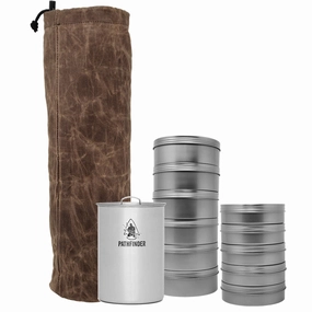 Pathfinder Woodsman's Pantry Plus professional grade outdoor cooking tools