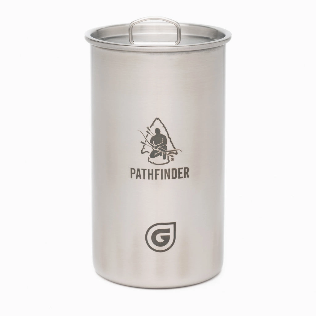 Pathfinder X Grayl Geopress Nesting Cup professional grade outdoor cooking tools