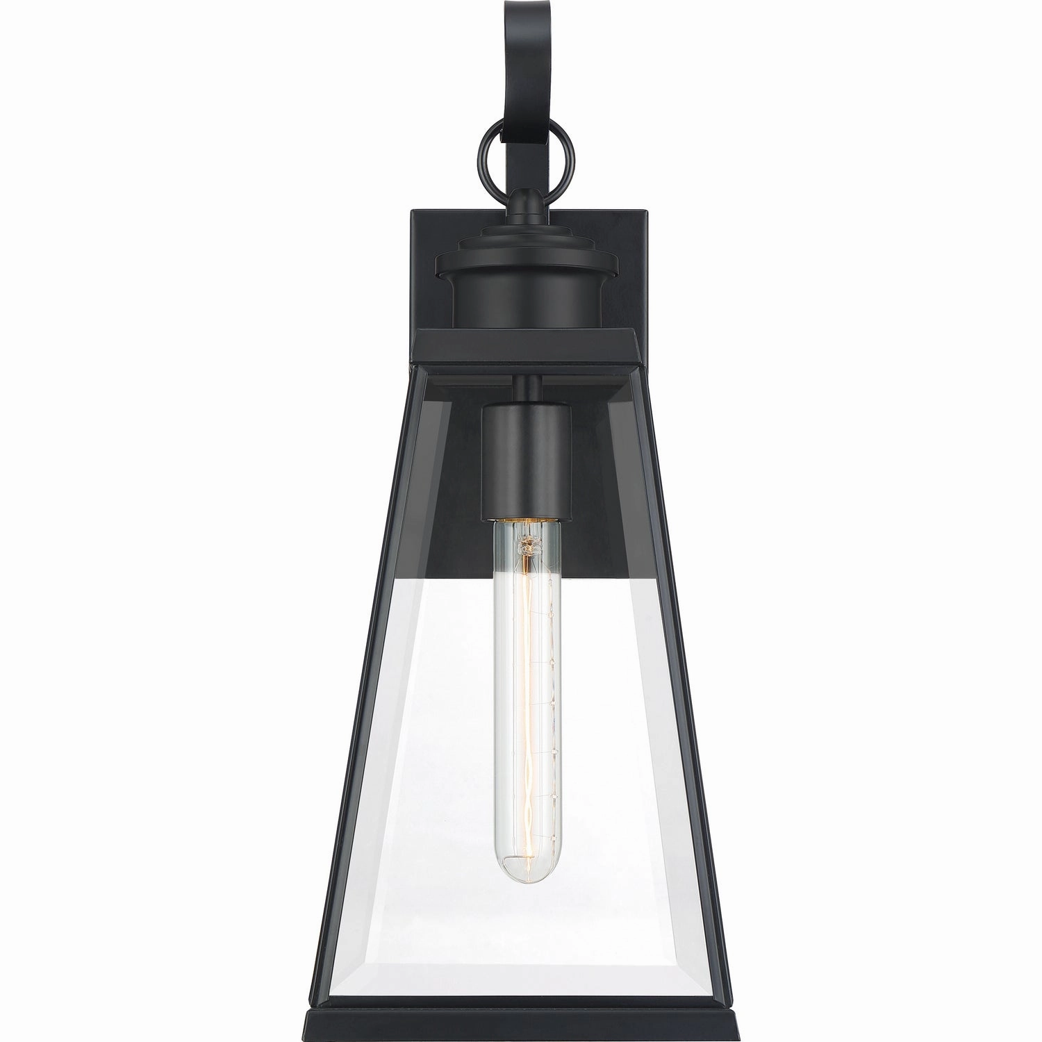Paxton One Light Outdoor Wall Lantern Matte Black