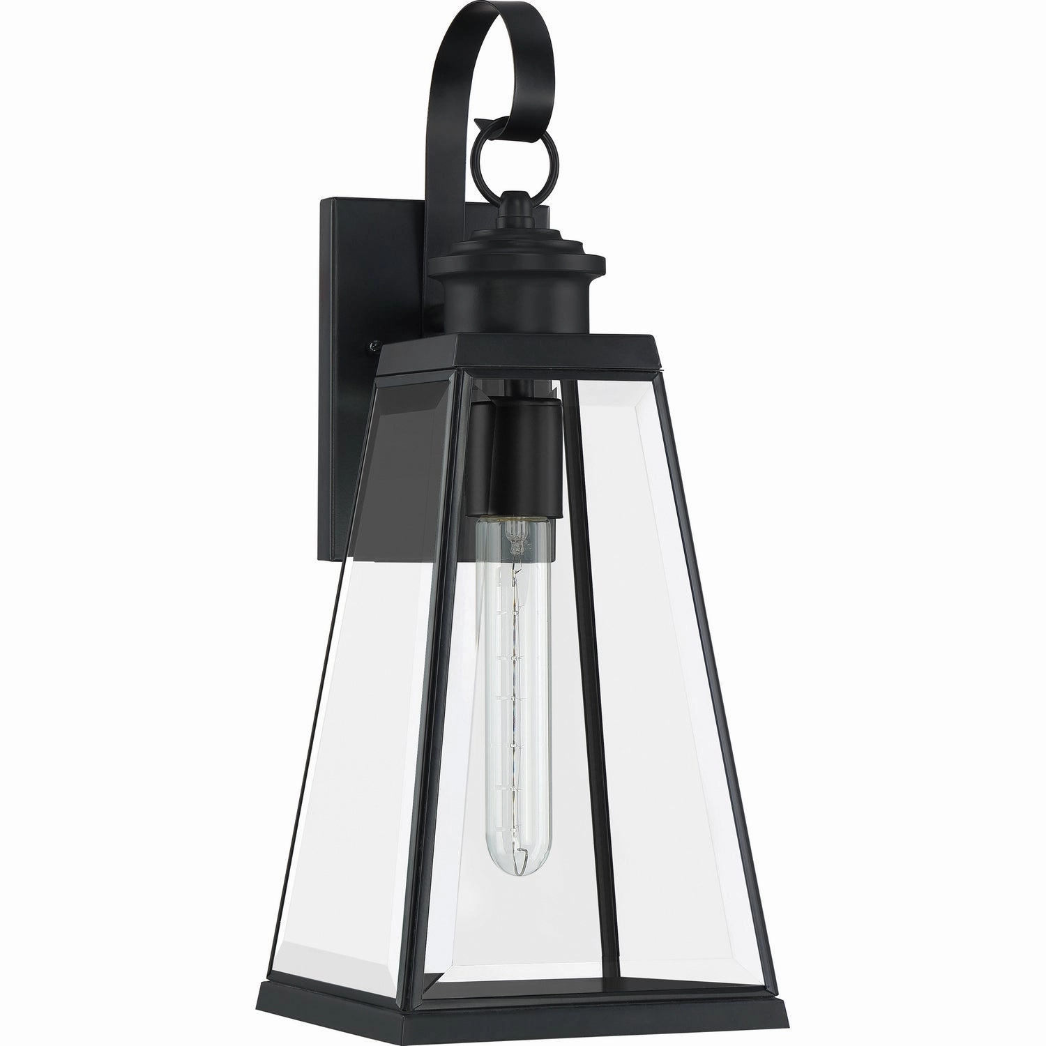 Paxton One Light Outdoor Wall Lantern Matte Black