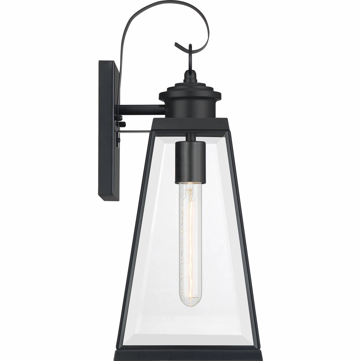 Paxton One Light Outdoor Wall Lantern Matte Black