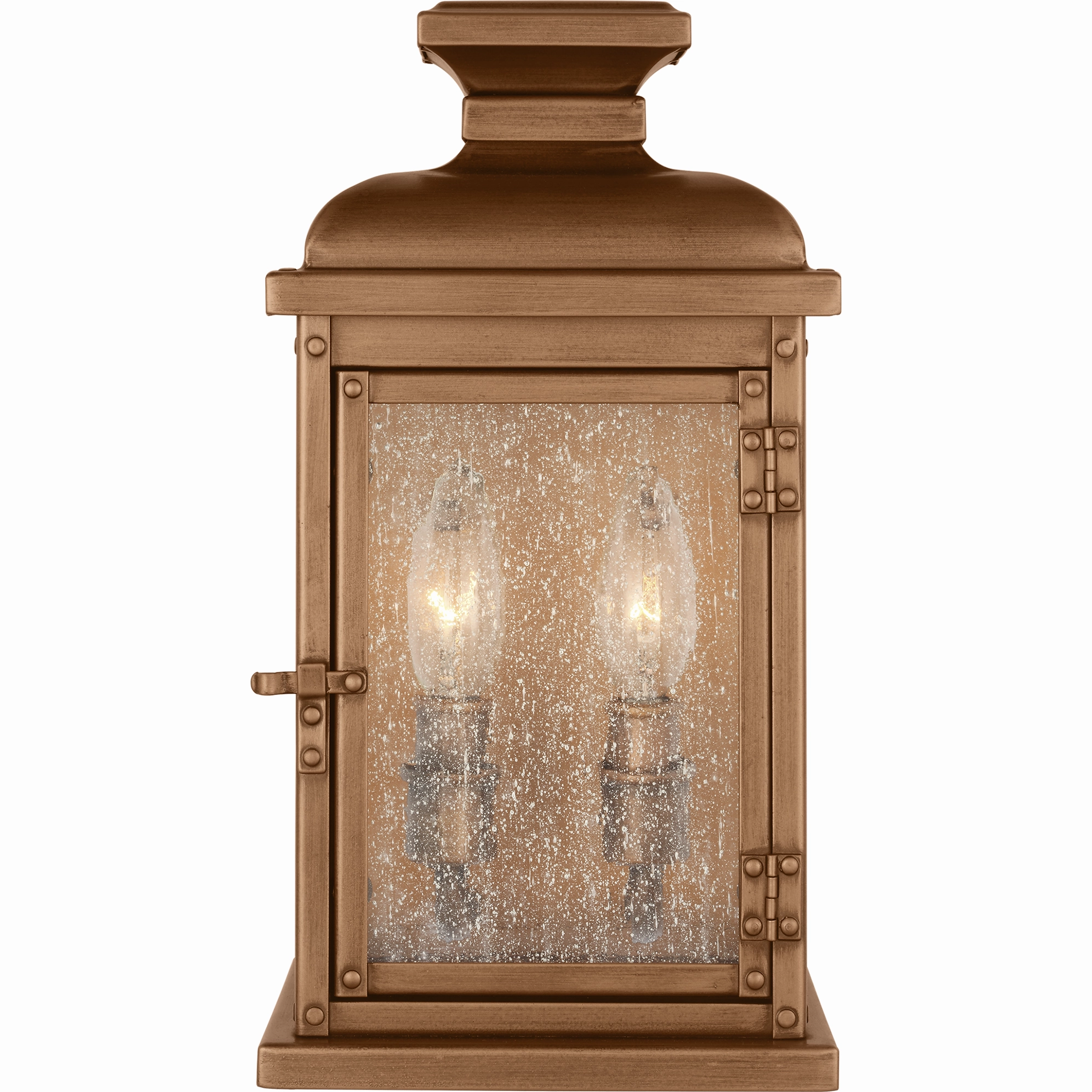 Pediment Small Wall Lantern