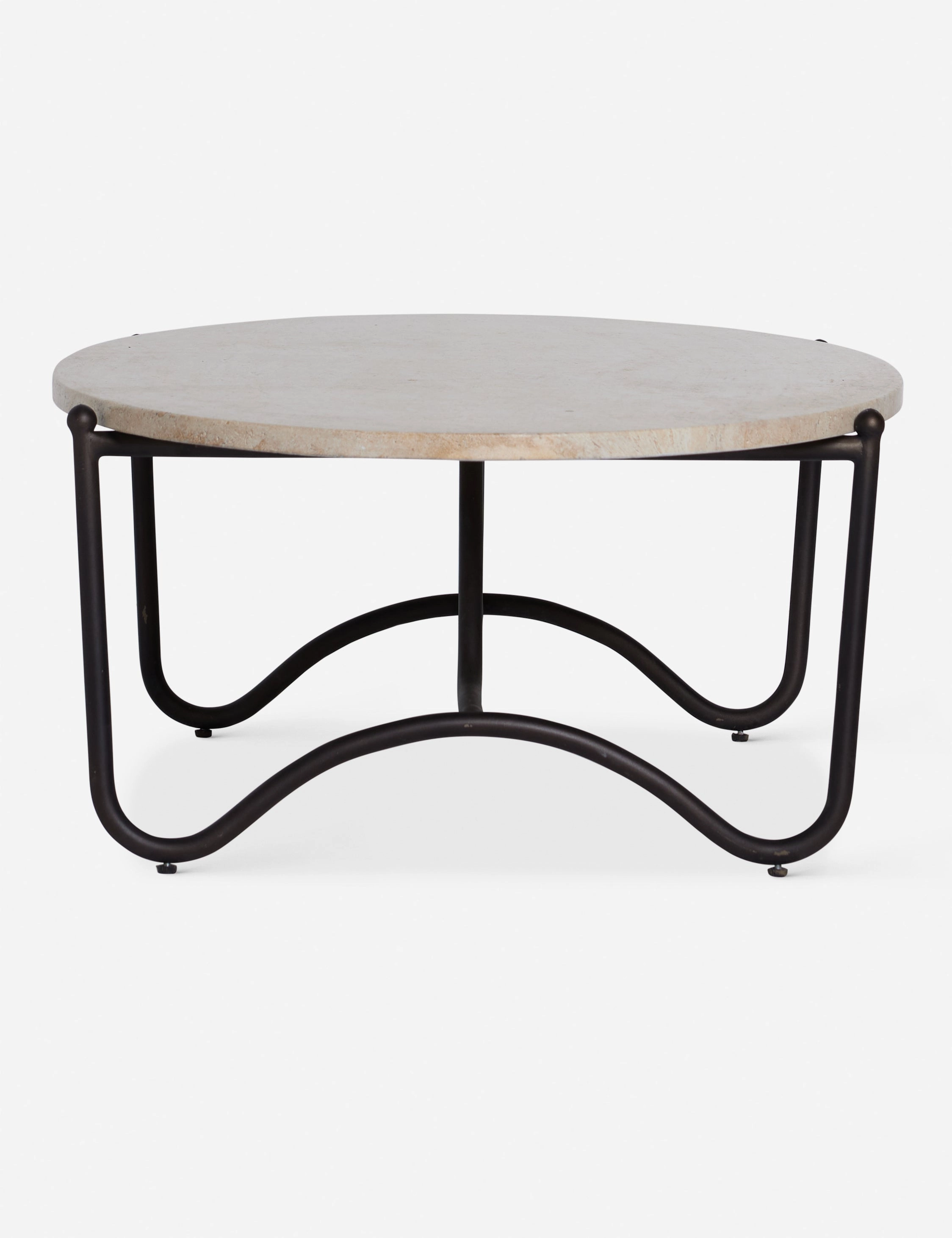 Peggy Outdoor Oval Coffee Table by Sarah Sherman Samuel