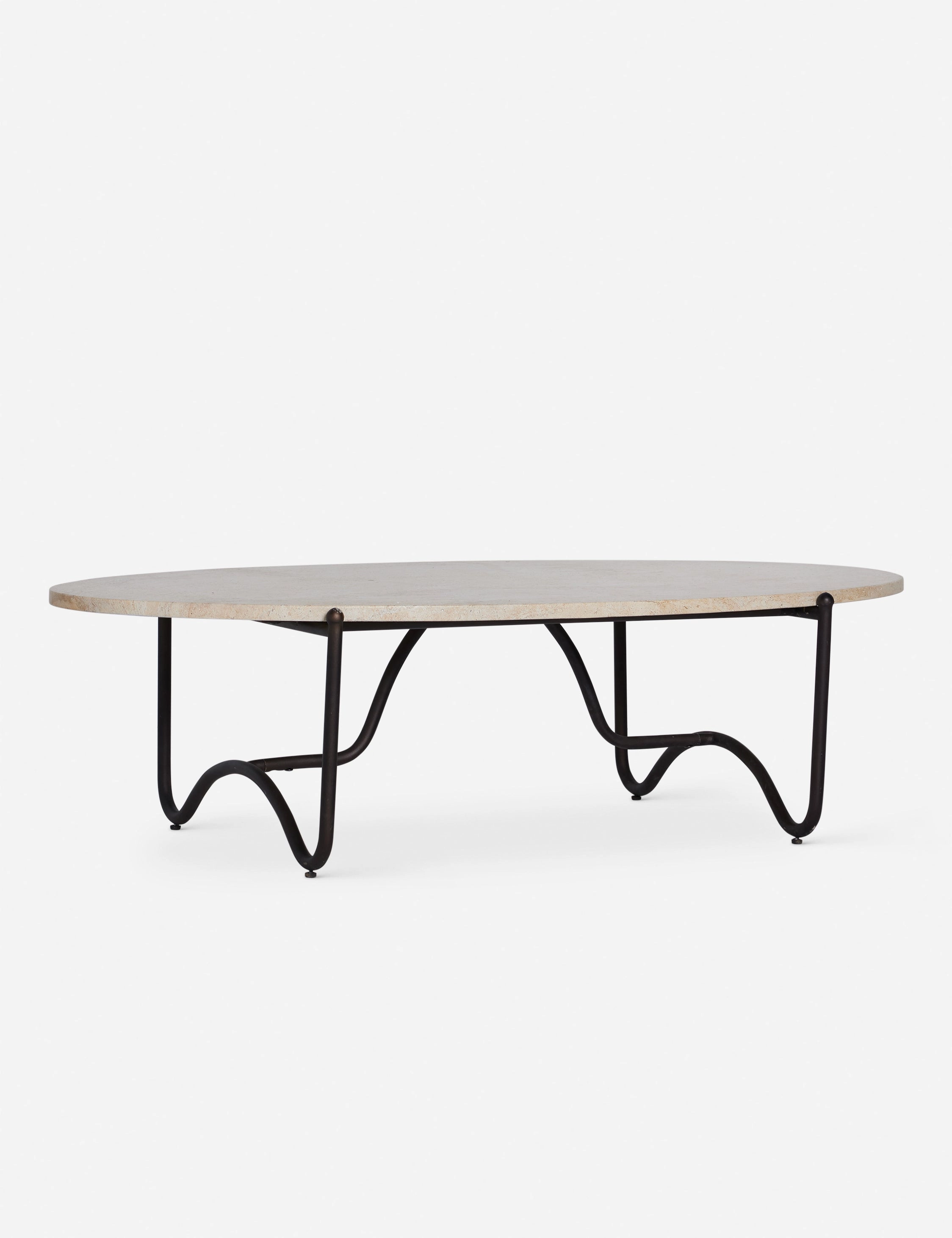 Peggy Outdoor Oval Coffee Table by Sarah Sherman Samueloutdoor patio furniture set