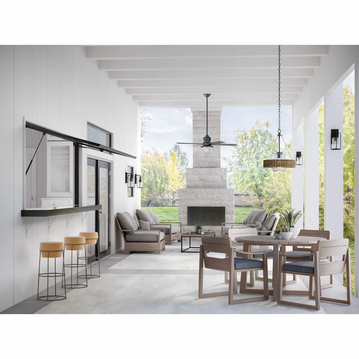 Pembroke 1-Light Outdoor Pendant