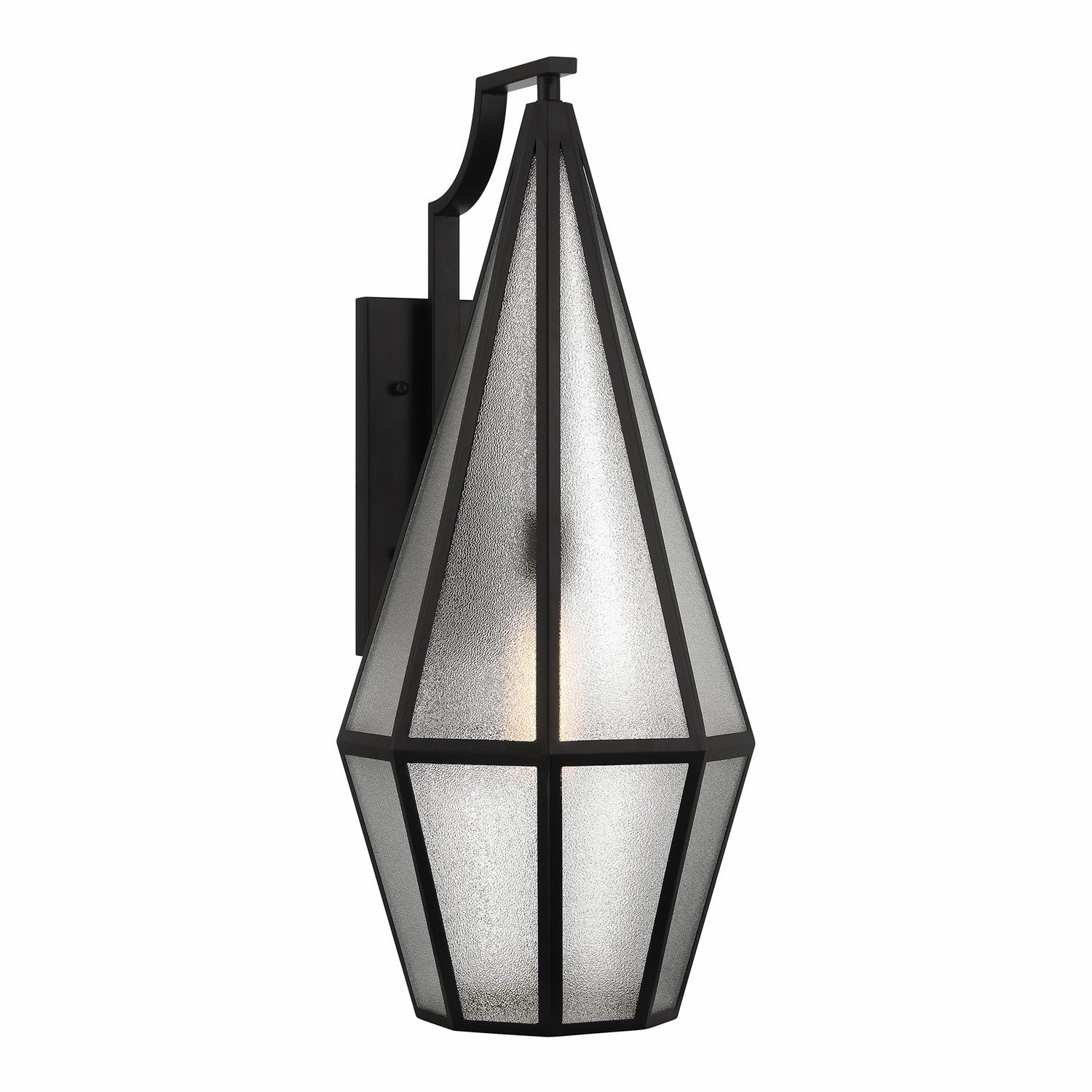 Peninsula One Light Outdoor Wall Lantern Matte BlackOutdoor wall sconces with motion sensor