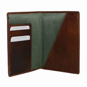 Price Slash Today Shop Todays Picks Cheyenne Hand-Stained Antique Buffalo Passport Cover