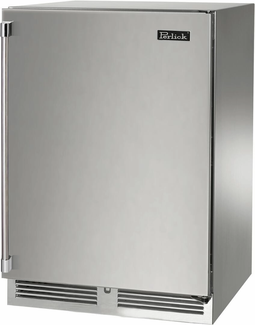 Perlick 24" Signature Series Built-In Wine Cooler with 32 Bottle Capacity Dual Zone in Stainless Steel HP24DM-4-1